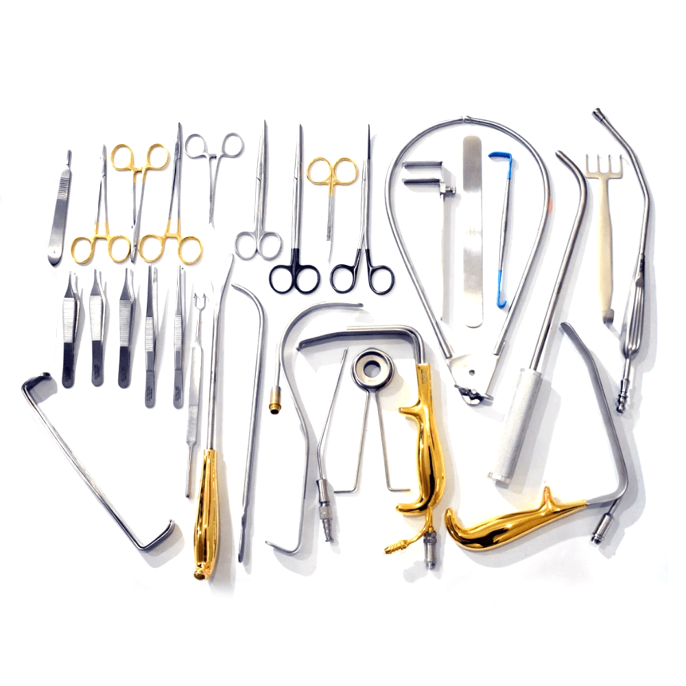 Breast Augmentation Complete Kit Of 31pcs German Quality Stainless