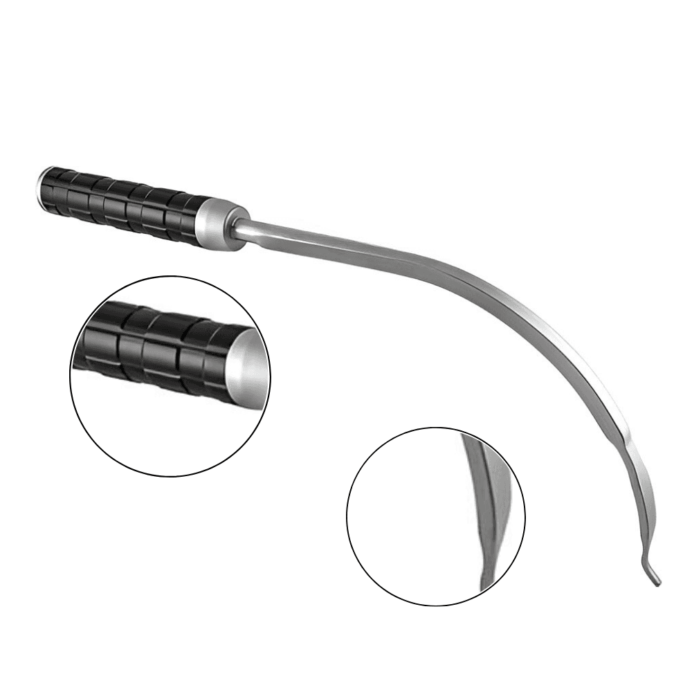 Narrow Cobra-style Retractor with Large Handle