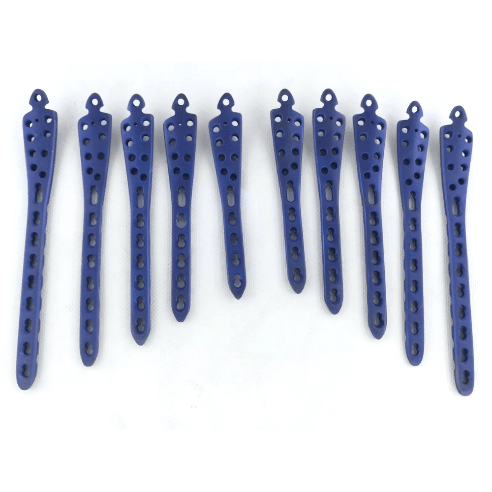 Variable Angle Distal Radius Volar LCP plate 2 to 5 L & R & Screw Set of 79 pcs
