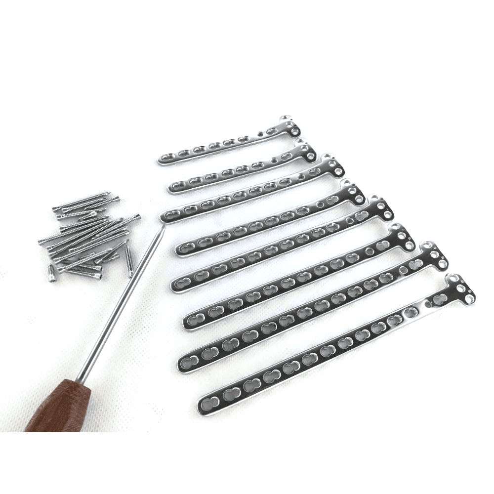 Distal Radius Volar Locking plates 2 to 5 holes L &R & screws Set of 86 pcs TT