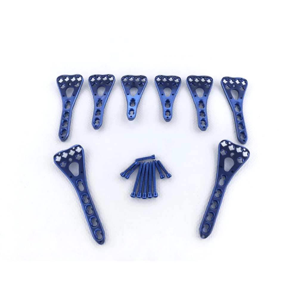 3.5mm Distal Humerus Lateral Locking Plates 5-10 Hole L/R & Screws 83 Pcs Set