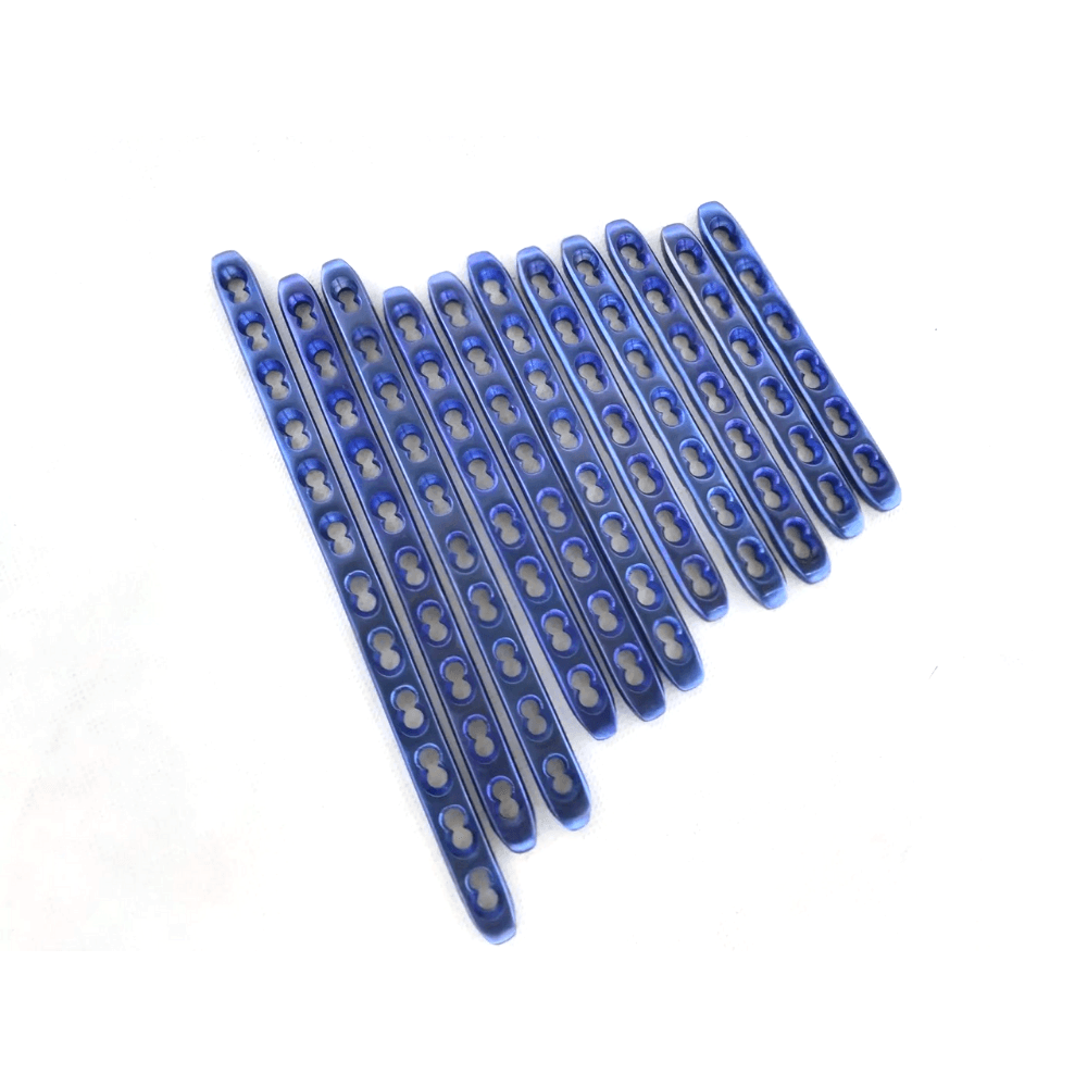 3.5mm T Plate 3 to 10 Holes & 3.5mm Cortical screws 75 Pcs Set SS 316L