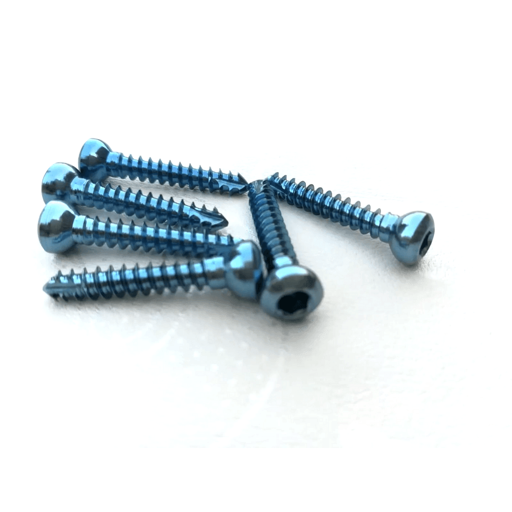 Cortical screw 3.5mm Self Tapping different Titanium 200 Pcs Orthopedics
