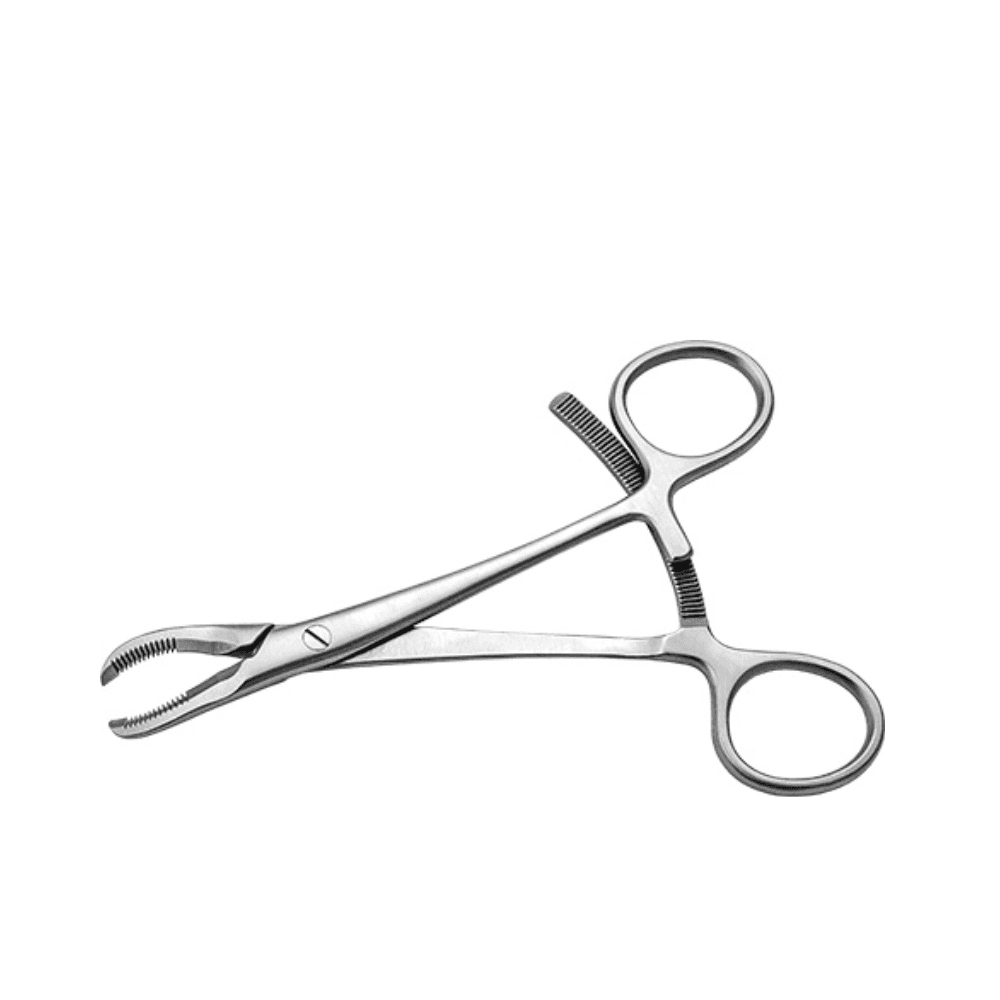 Small Bone Holding Forceps with Long Ratchet