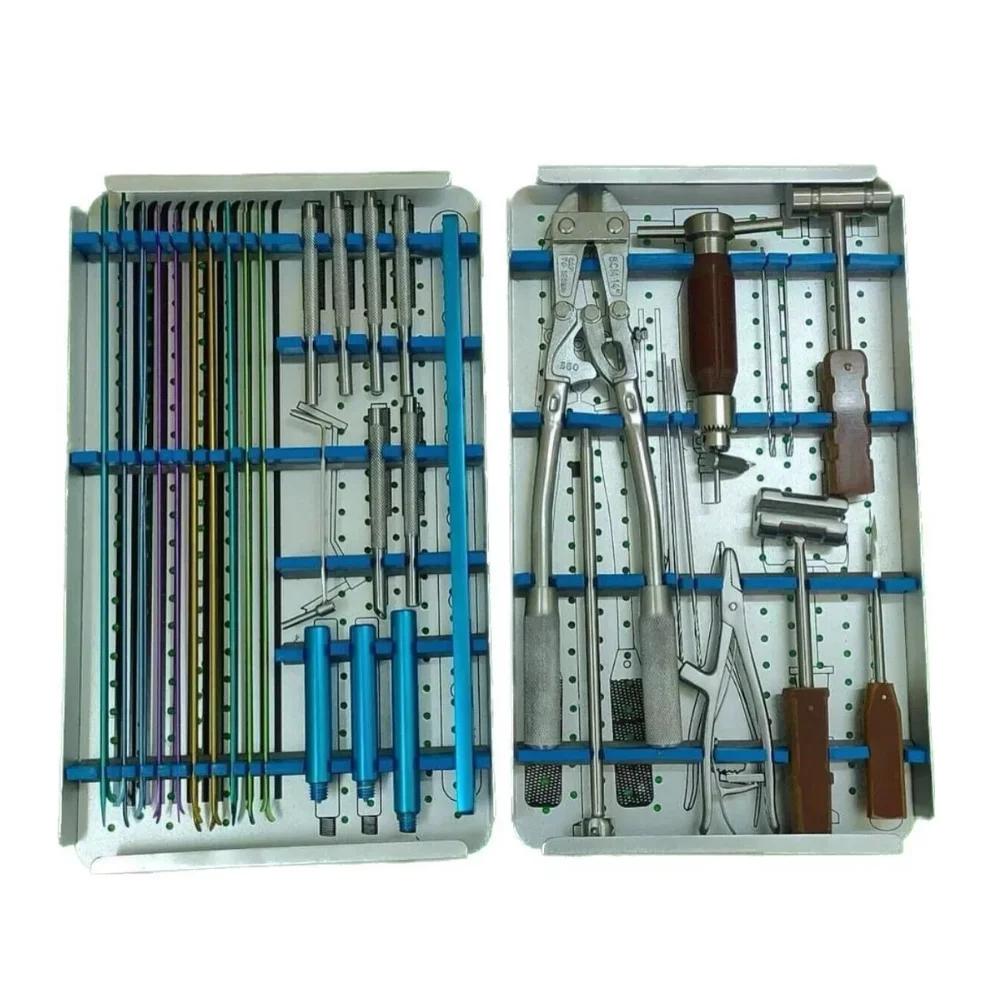 Elastic Nail Instrument Set – Veterinary Orthopedic Surgery Instrument Kit