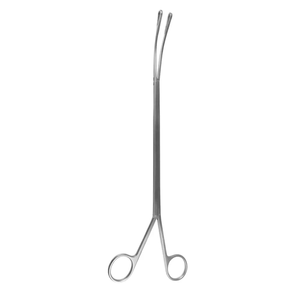 13-1/2″ VATS Foerster Forceps – 7mm Shaft 10mm Oval Jaws