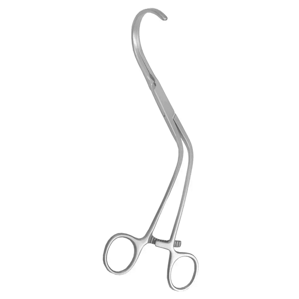 26cm Weber Aortic Clamp Right