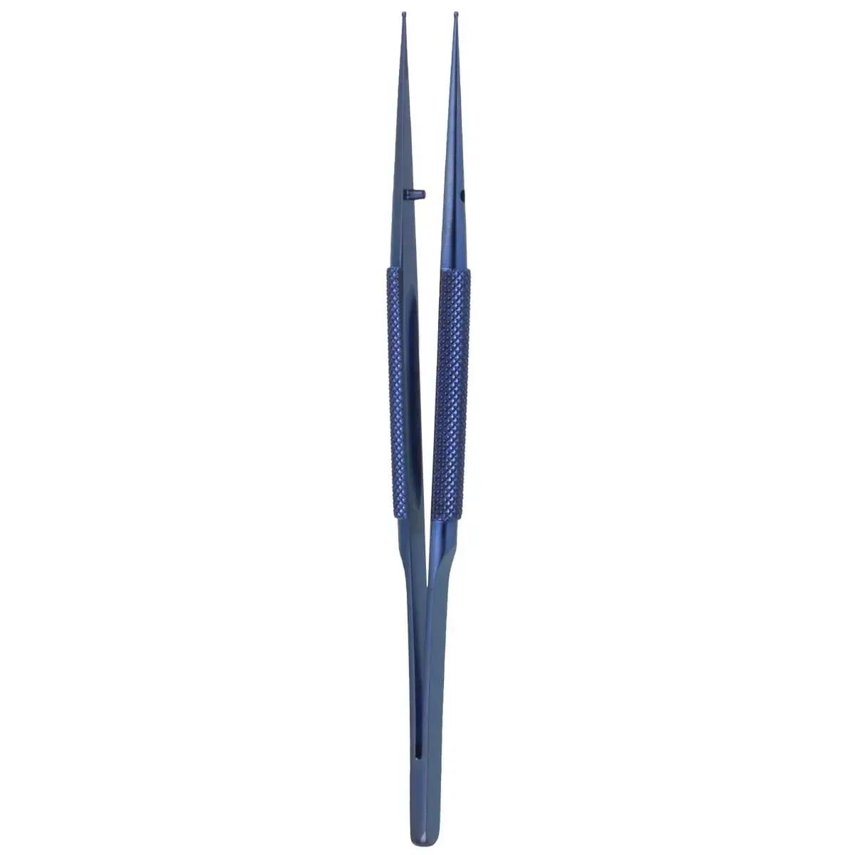 6″ LighTouch Ring Tip Forceps – titanium