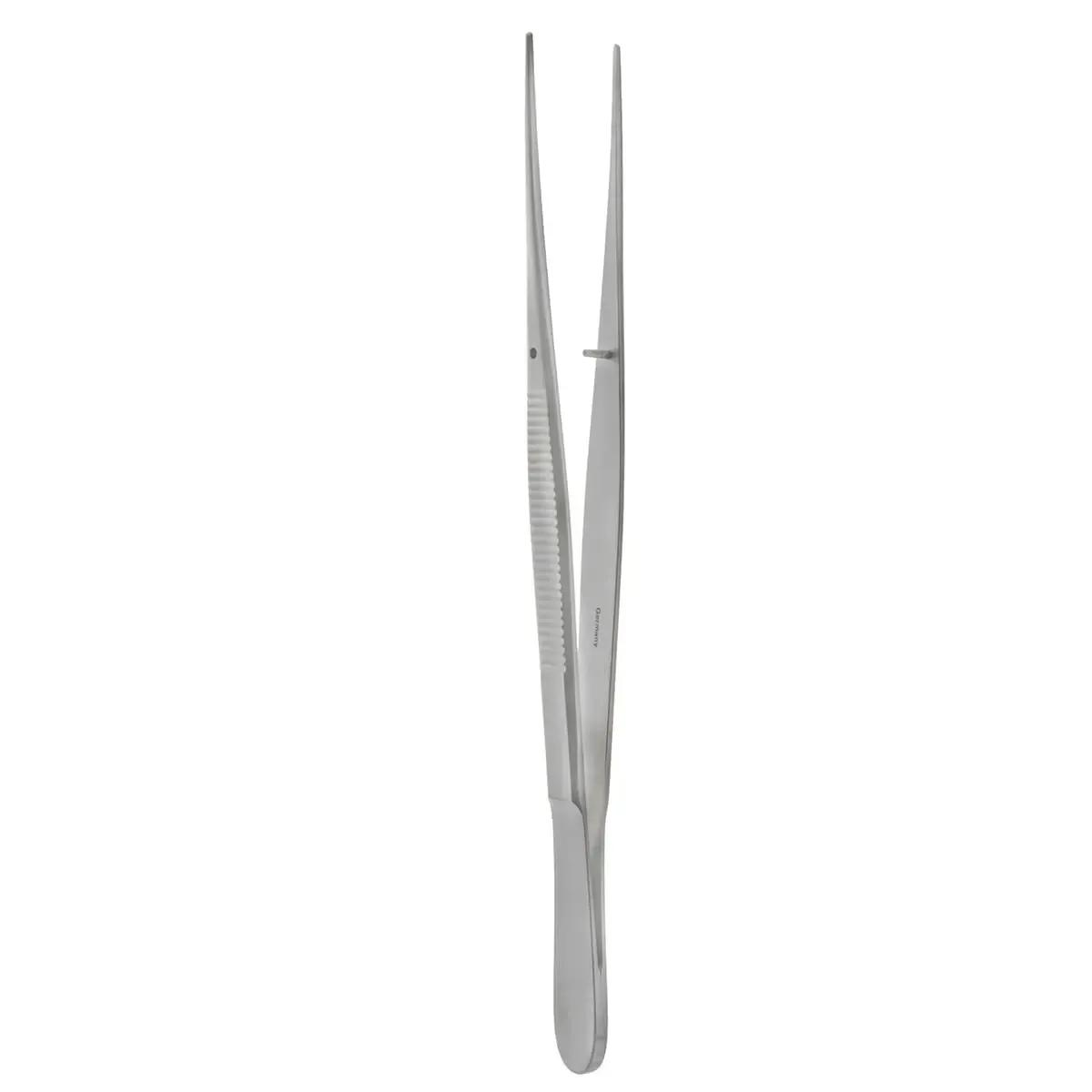 6 1/4″ FineTouch Thumb Tissue Forceps – 1mm
