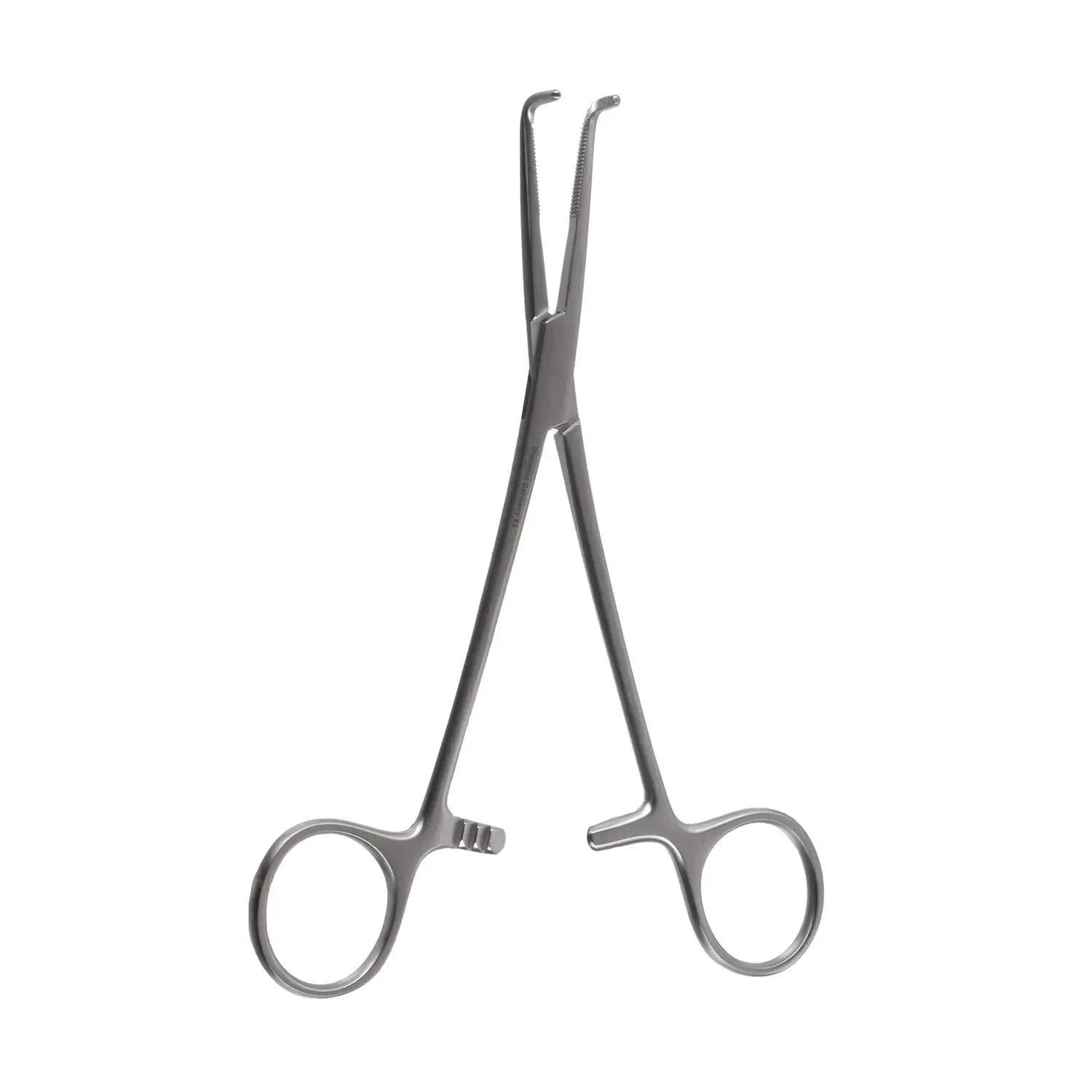 6 1/4″ Kantrowitz Thor Forceps – delicate right angled jaws