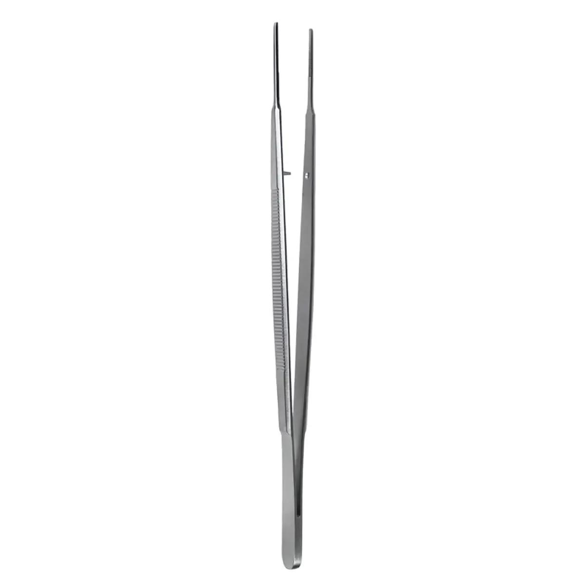 7″ Gerald Tissue Forceps – serrated 1.75mm x 1″ long tip