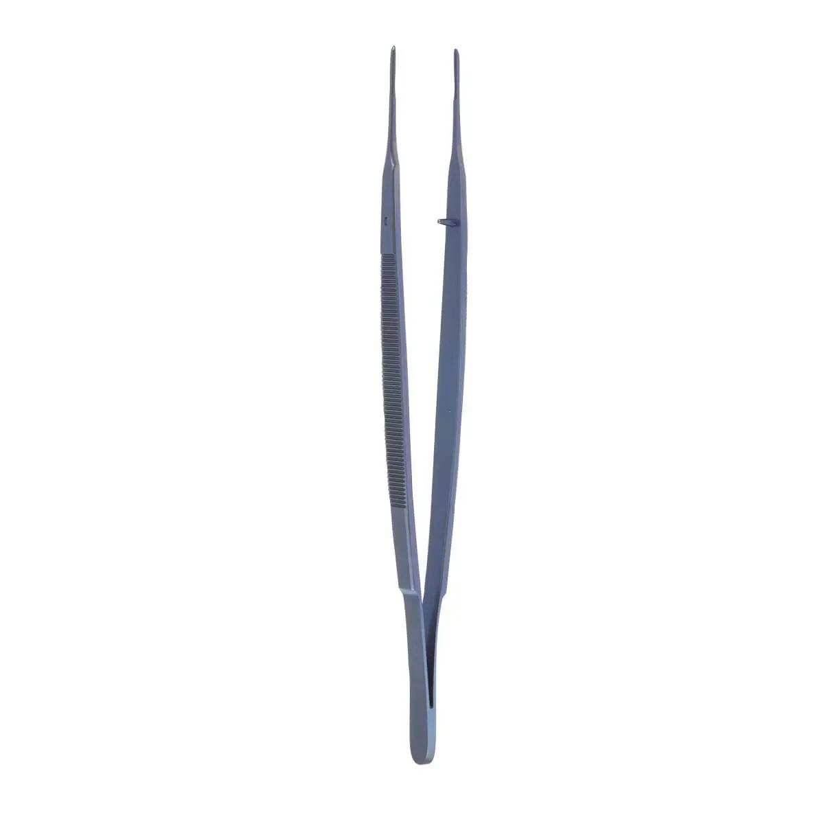 7″ Gerald Tissue Forceps – serrated Titanium 1.75mm x 1″ long tip
