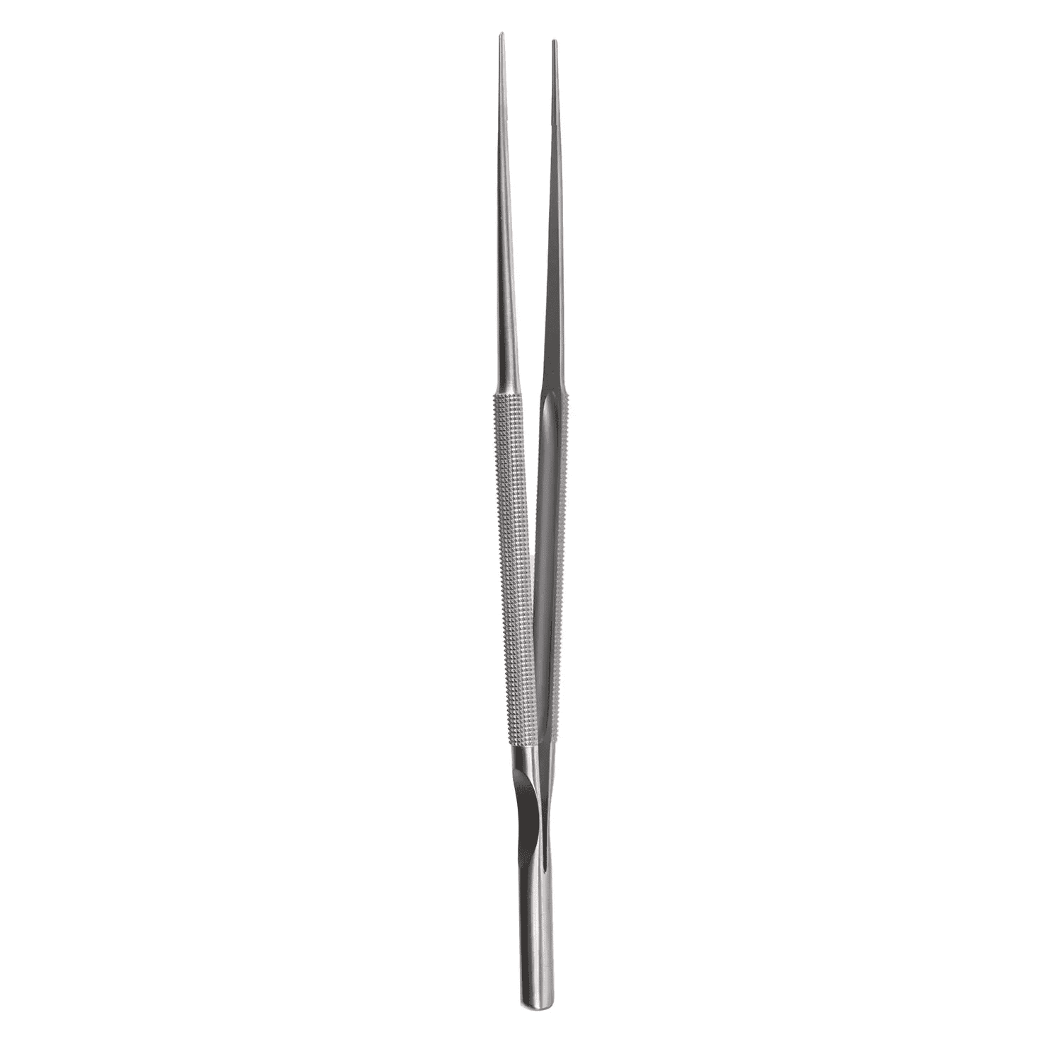 8 1/4″ Debaky Micro Forceps -1mm tips round handle