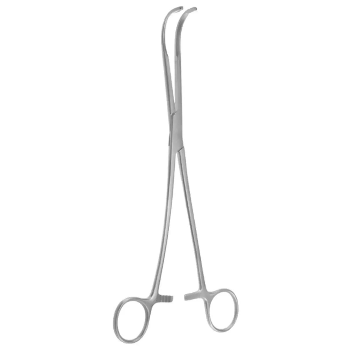 9 1/2″ Semb Dissector Lig Forceps – Strongly curved jaws