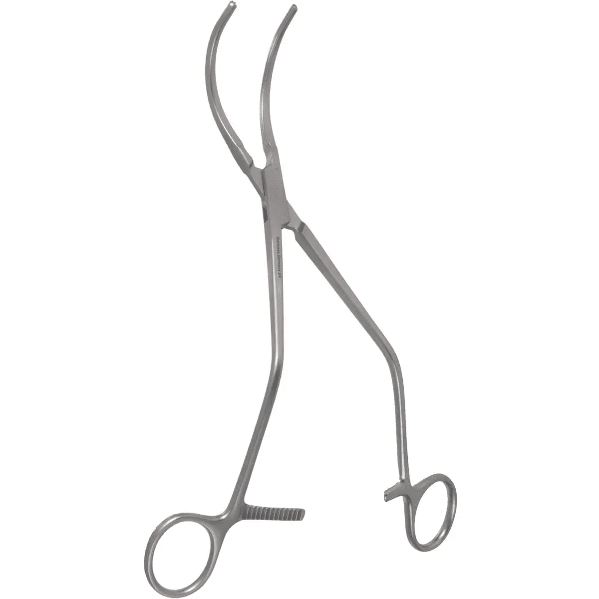 9 1/2″ Wylie Abdominal Clamp Atraumatic Design