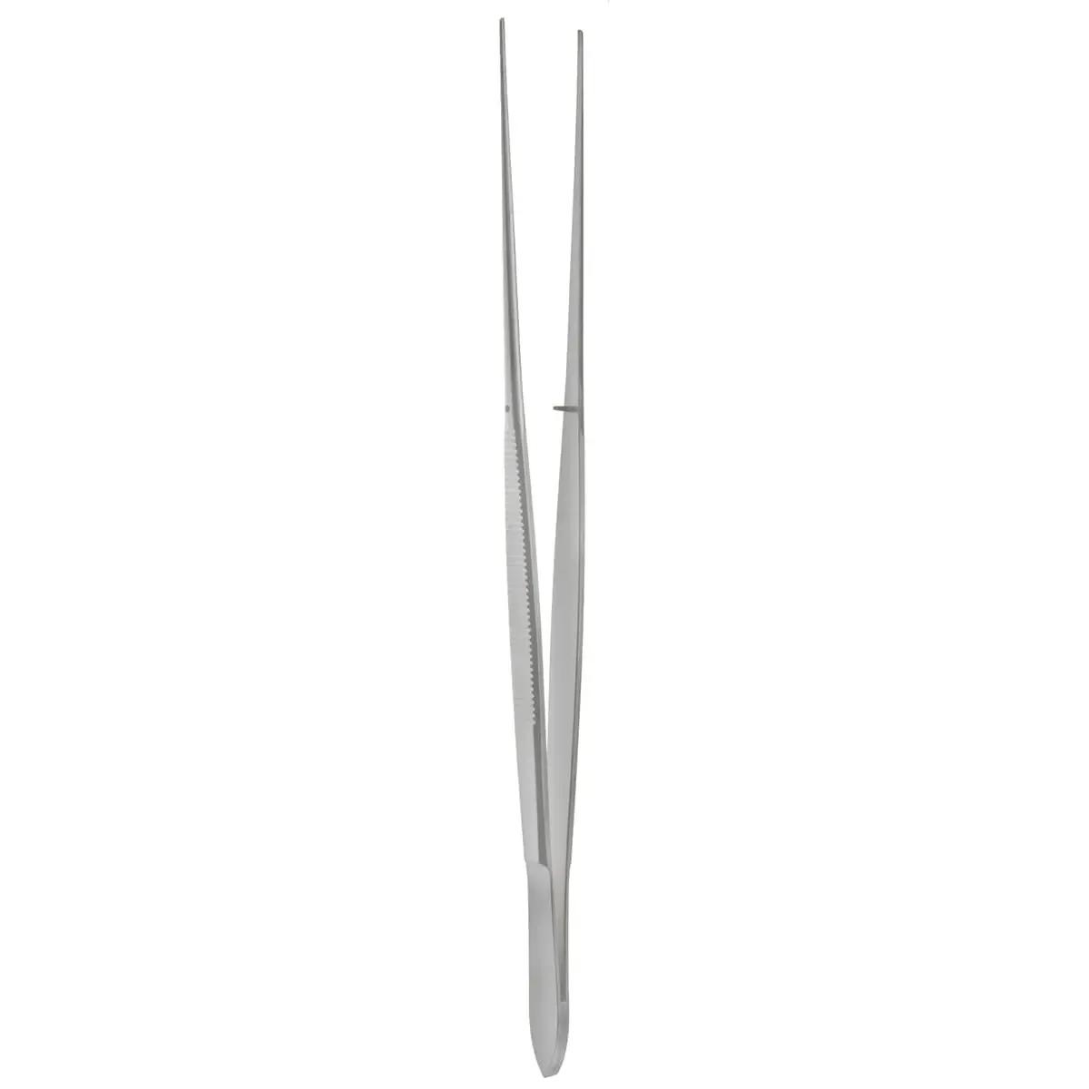 9 3/4″ FineTouch Thumb Tissue Forceps – 1mm