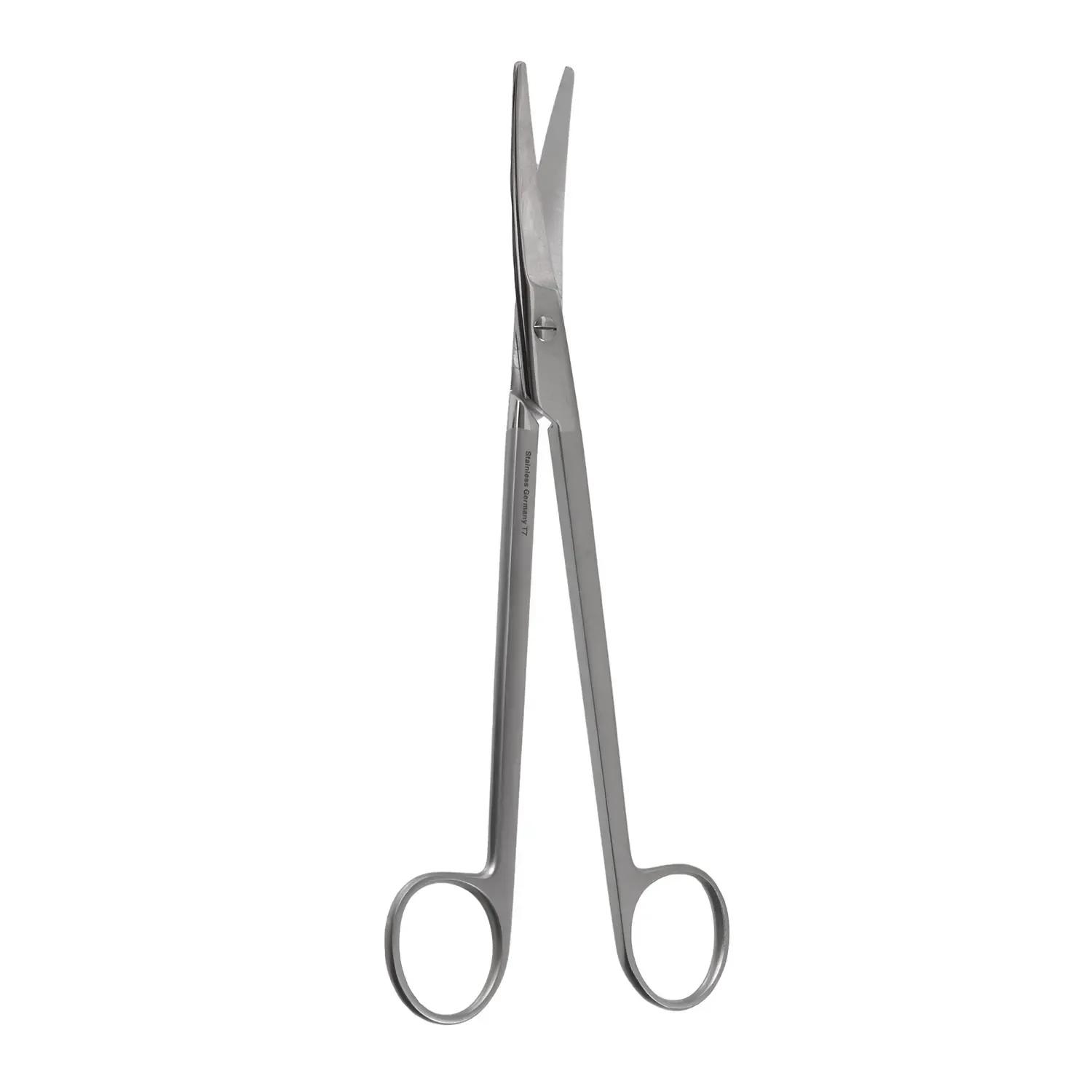 9″ Mayo Scissors Shark Edge Curved