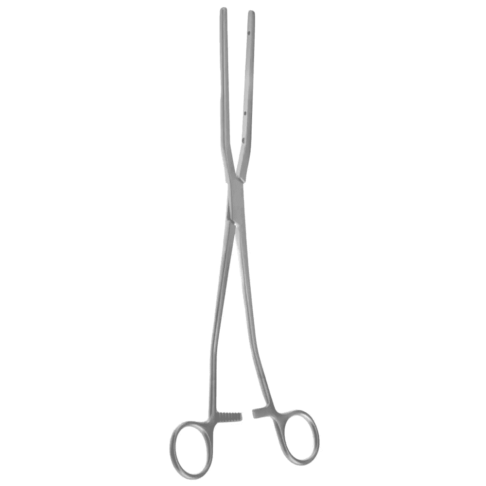 Safe Jaw Straight Vascular Clamp