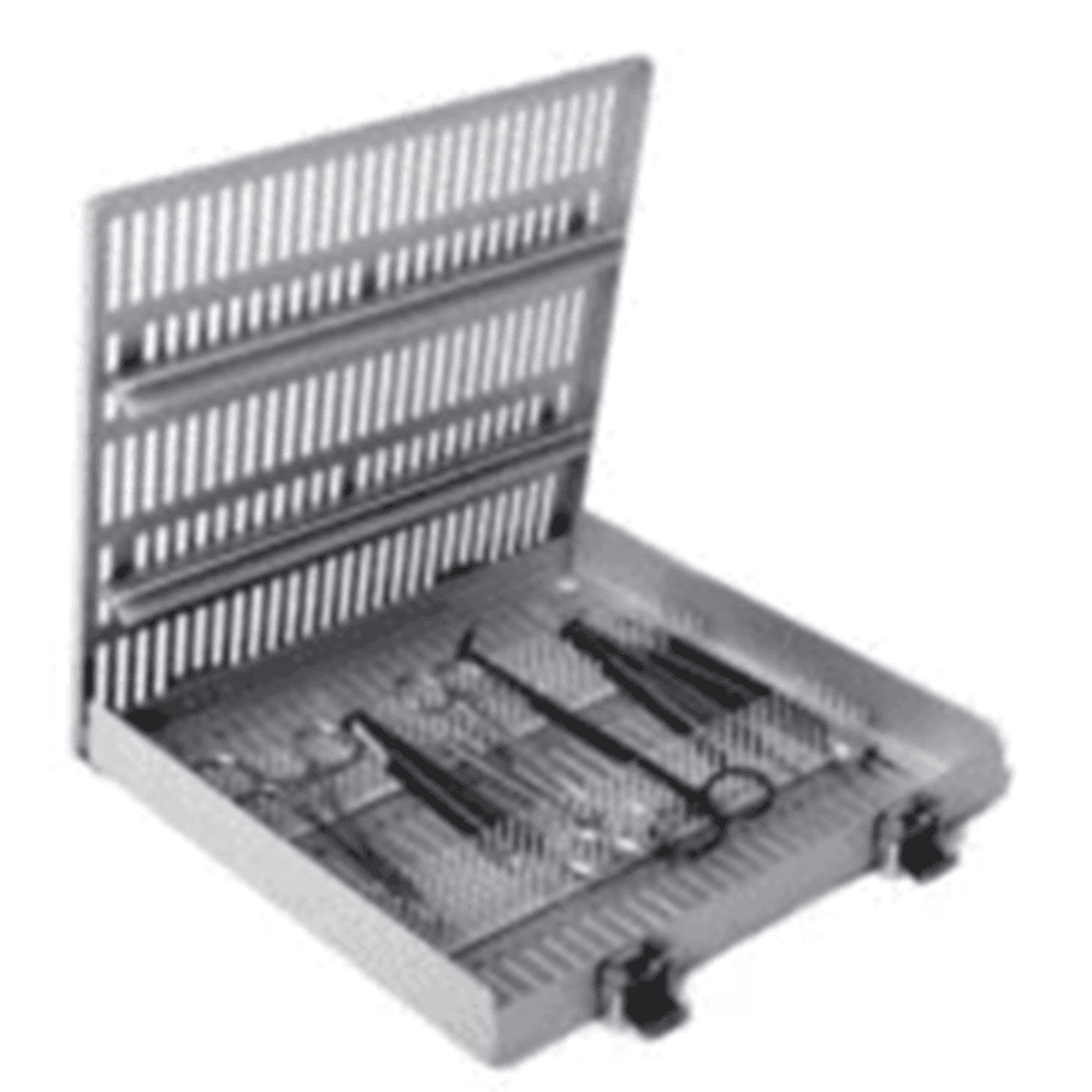 10" x 10" x 1.5" Microsurgical Instrument Sterilization Case