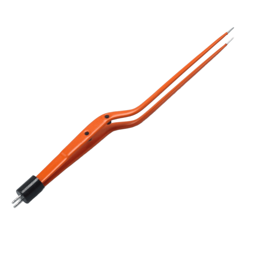 8 1/2″ Yasargil Bayonet Bipolar Non-Stick Forceps 1mm Tip
