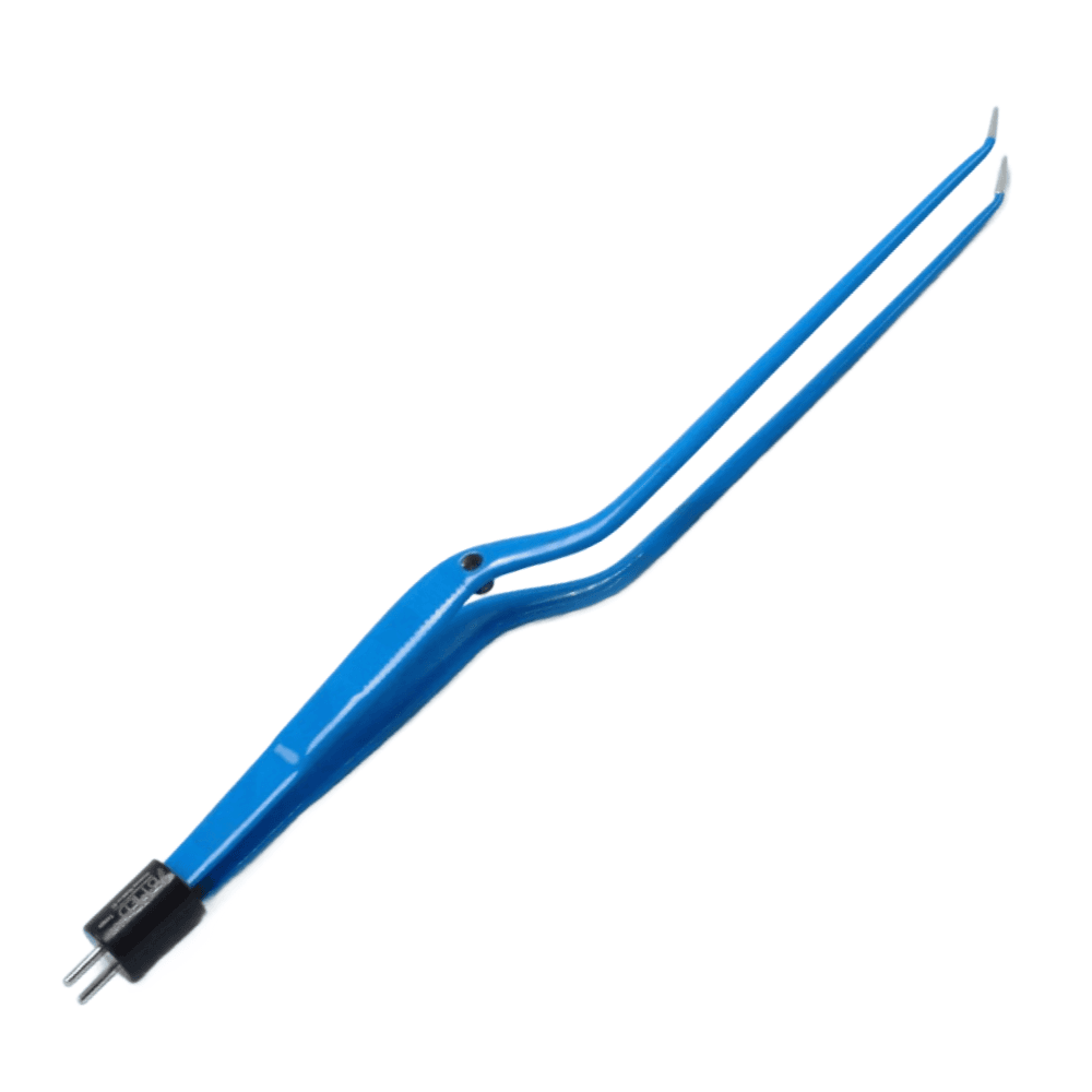 8 3/4″ Bayonet US Bipolar Forceps Angled Insulated