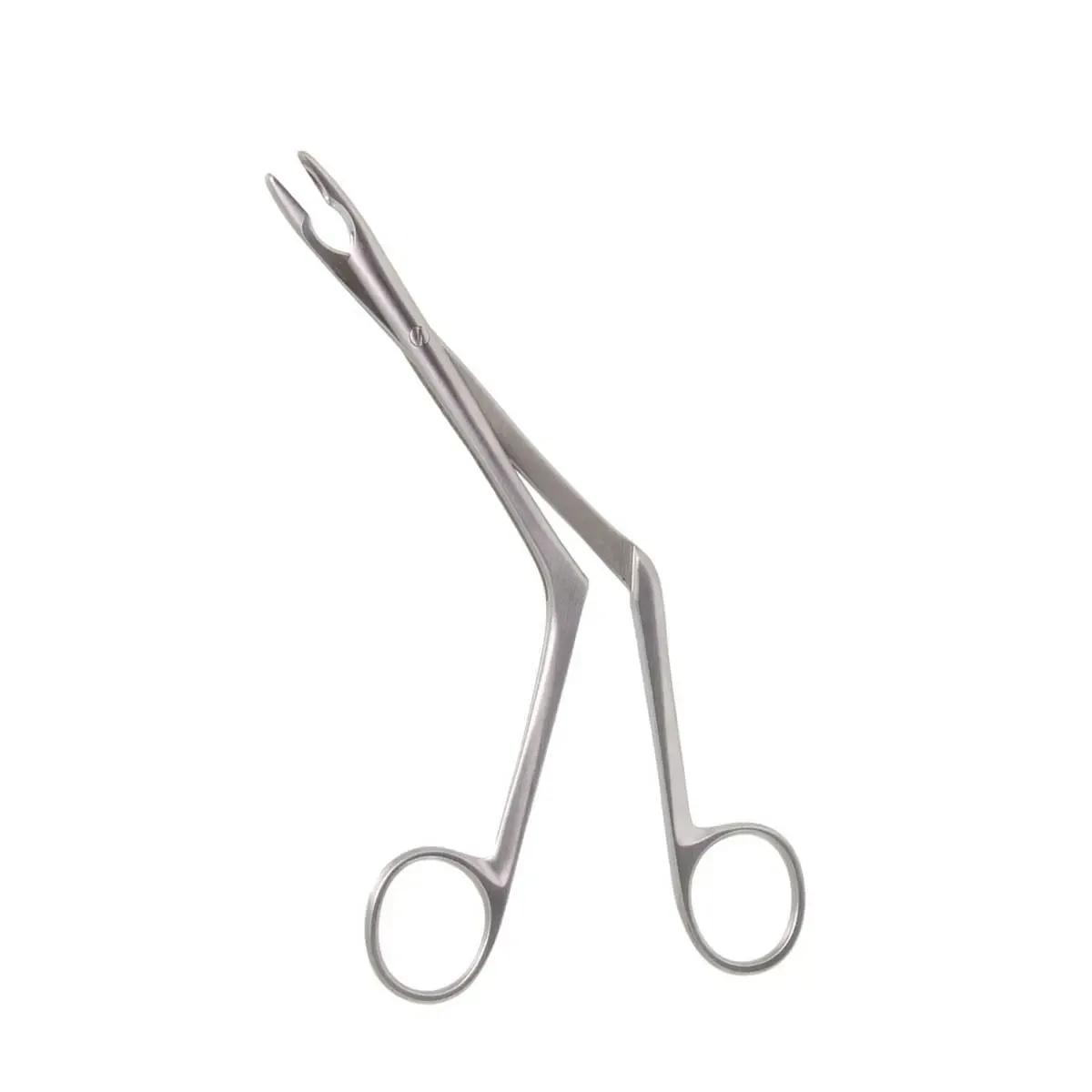 5" Knight Septum Forceps 5x12mm Oval Jaws