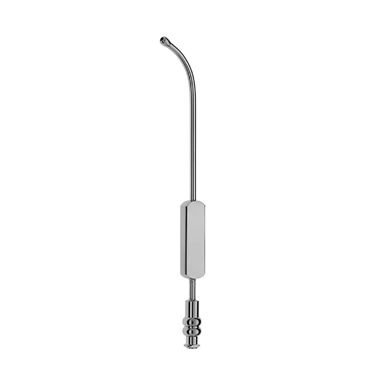 3mm Curved Suction Tube Long