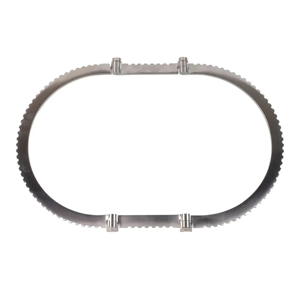 Small Workhorse Oval Segmented Ring Surgical Retractor