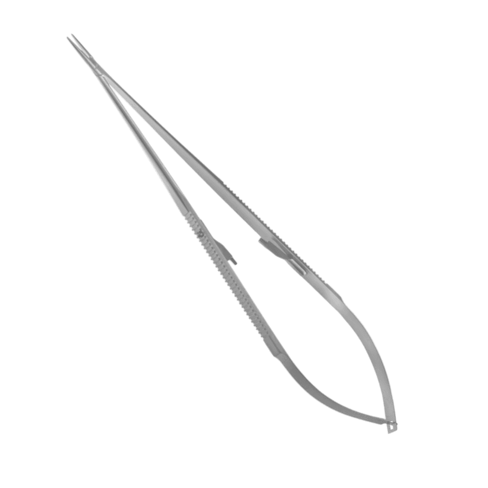 8 1/2″ Jacobson Needle Holder Flat Handle Smooth
