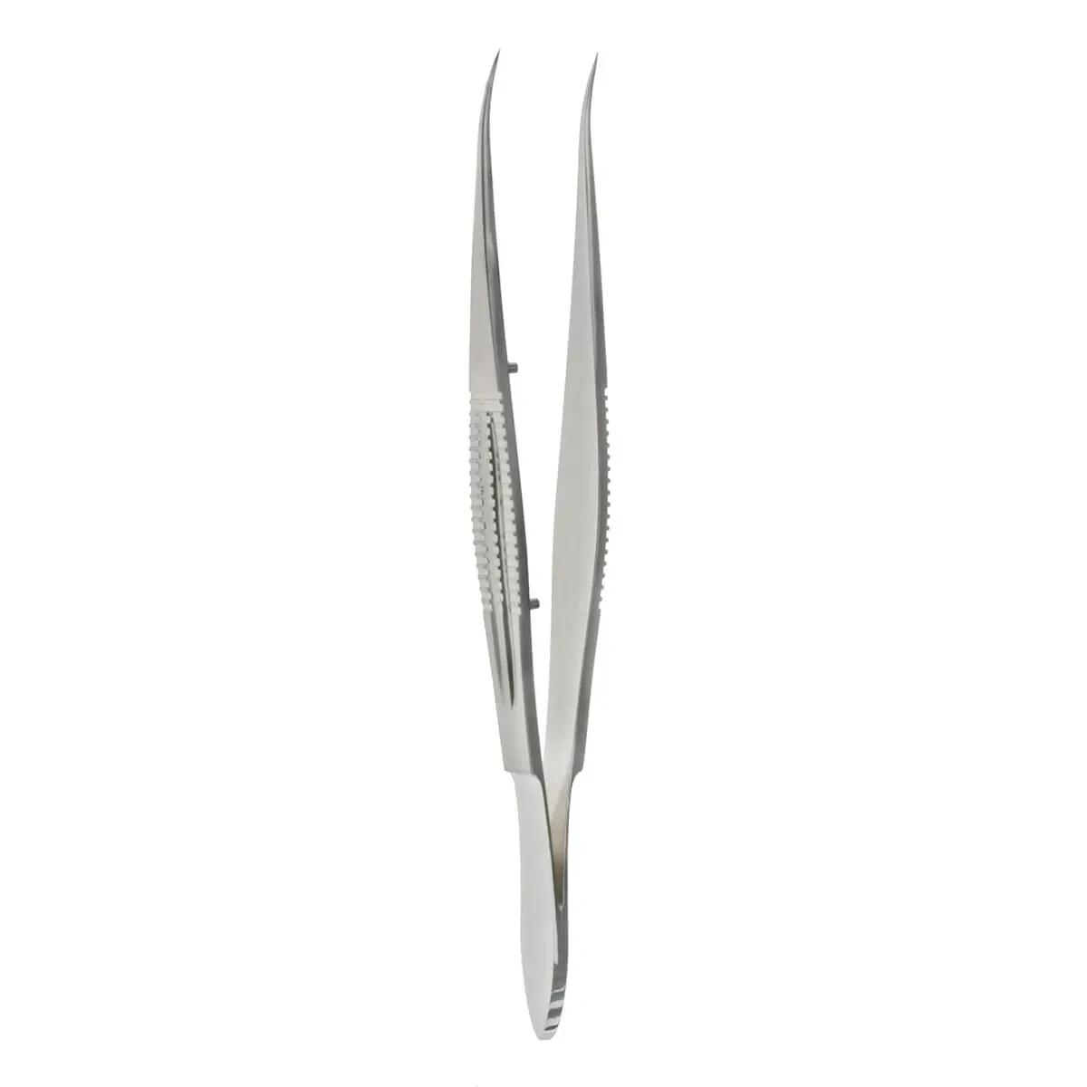 Fine Tying Forceps 14cm Curved Jaw