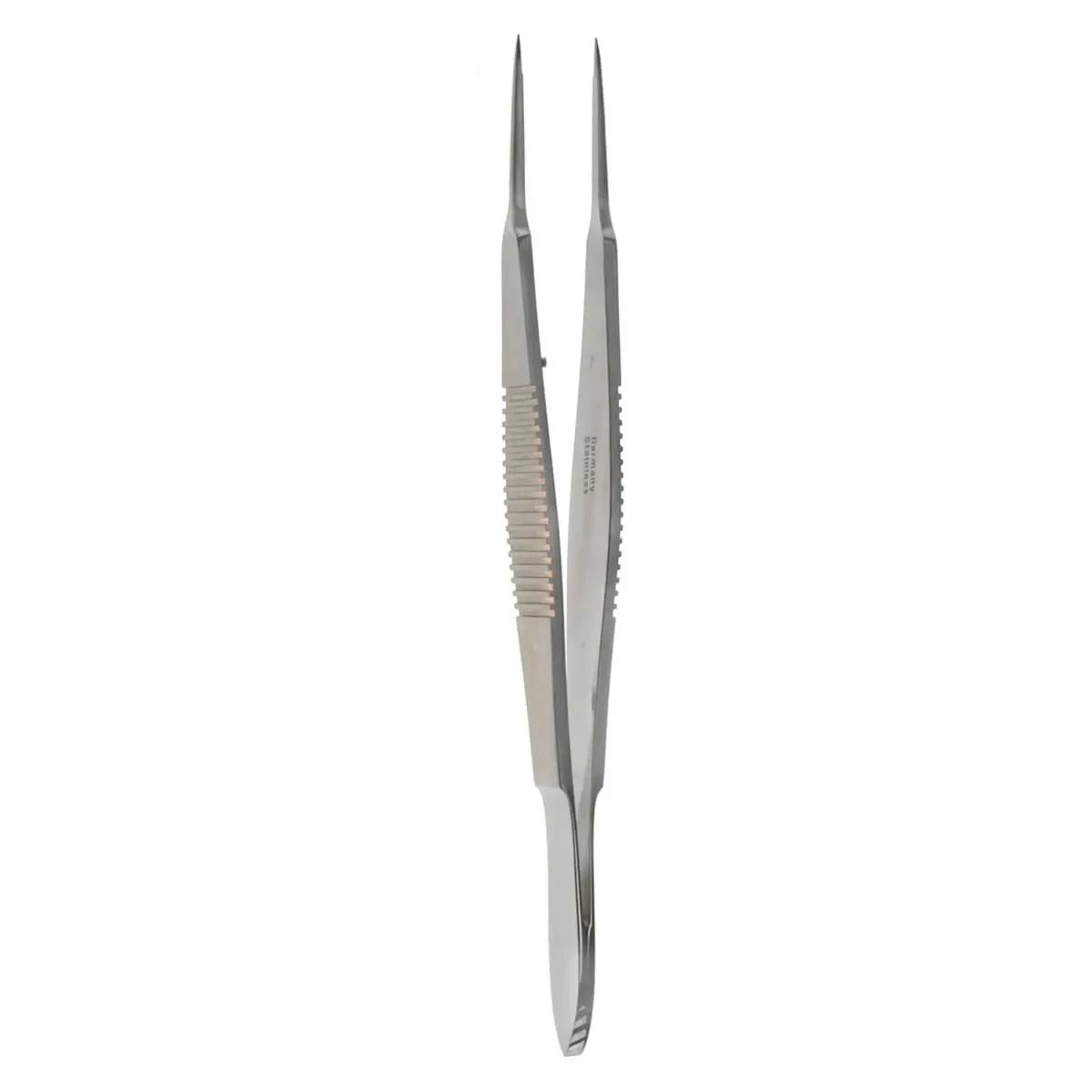 Jewelers Forceps Straight with Platform