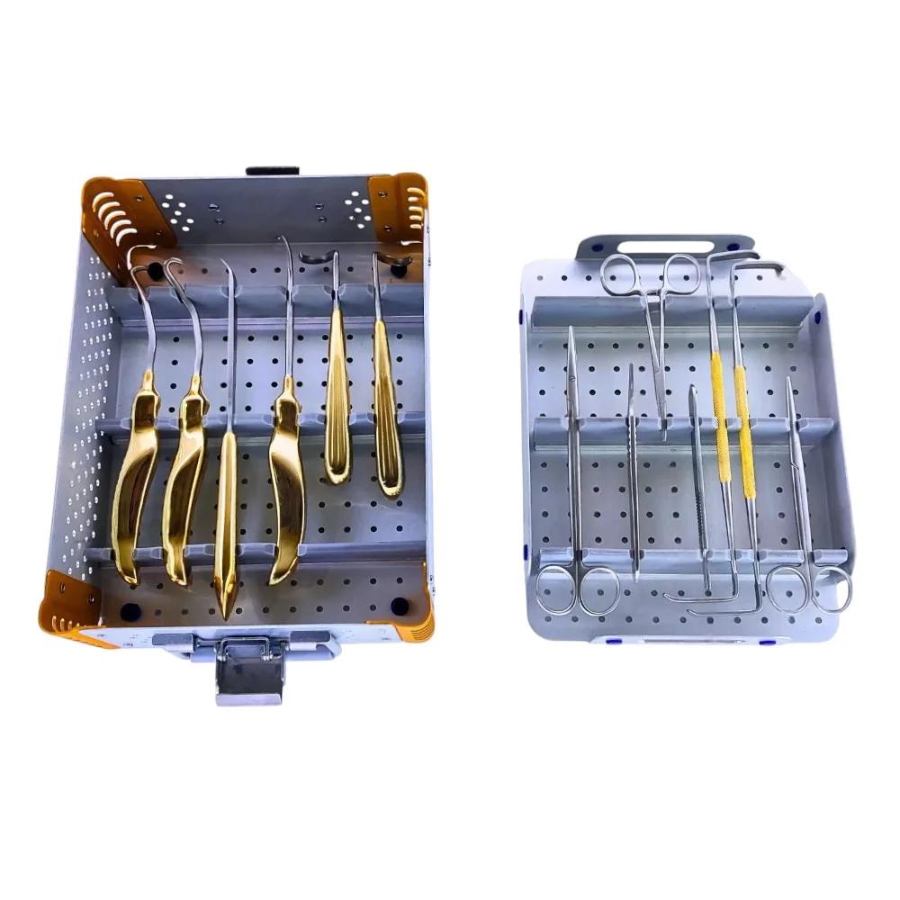 Rhinoplasty Nasal Surgical Instrument Set – High Quality, 12 Pcs with Box