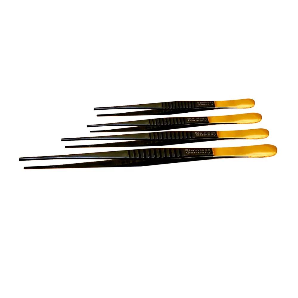 Atraumatic Vascular Tissue Forceps – 6″, 7″, 8″, 9.5″ Black Coated