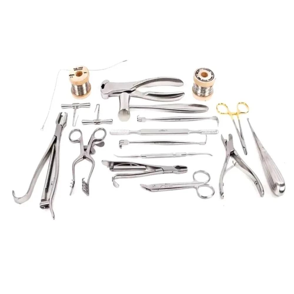 Basic Veterinary Orthopedic Surgical Instruments – High-Quality Instrument Set