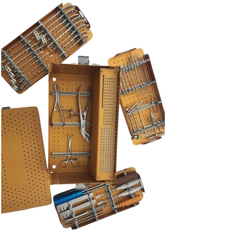 Locking Small Fragment Instrument Set with Tibia Plates 211 pcs