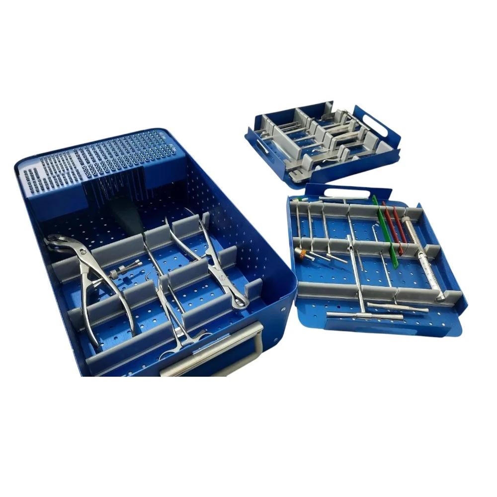 Small Fragment Instrument Set with Titanium Grade 5 Screws (297 Pcs)