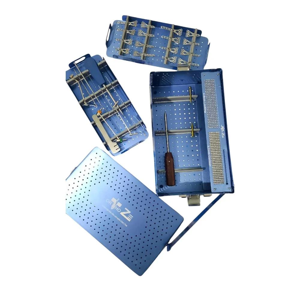 2.7mm Variable Angle Distal Volar Plates with Screws, Instruments & Box – 393 Pcs