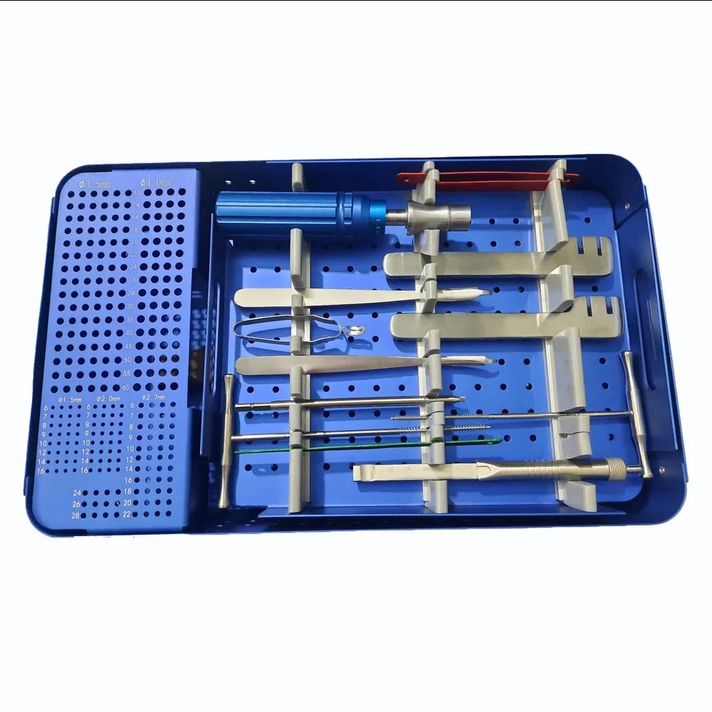 Locking Small Fragment Instrument Set with Screw Tray 42 pcs