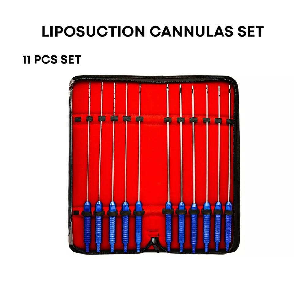 LIPOSUCTION CANNULAS SET 11 PCS SET