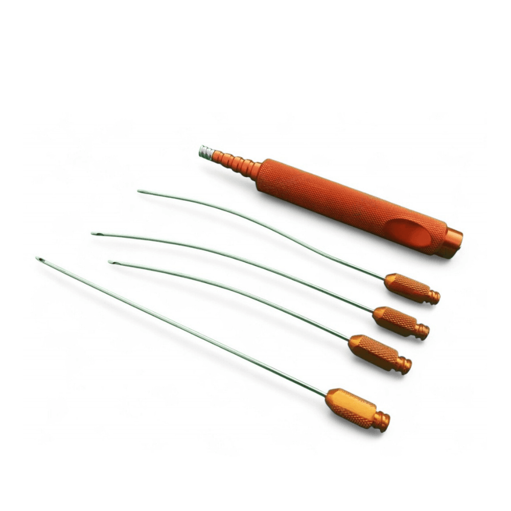 Liposuction Luer Lock Single Hole Cannulas Plastic Cosmetic Surgery Fat Transfer