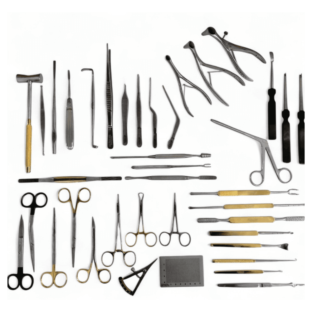 39 Pcs Rhinoplasty Set, Nasal Surgery German Steel