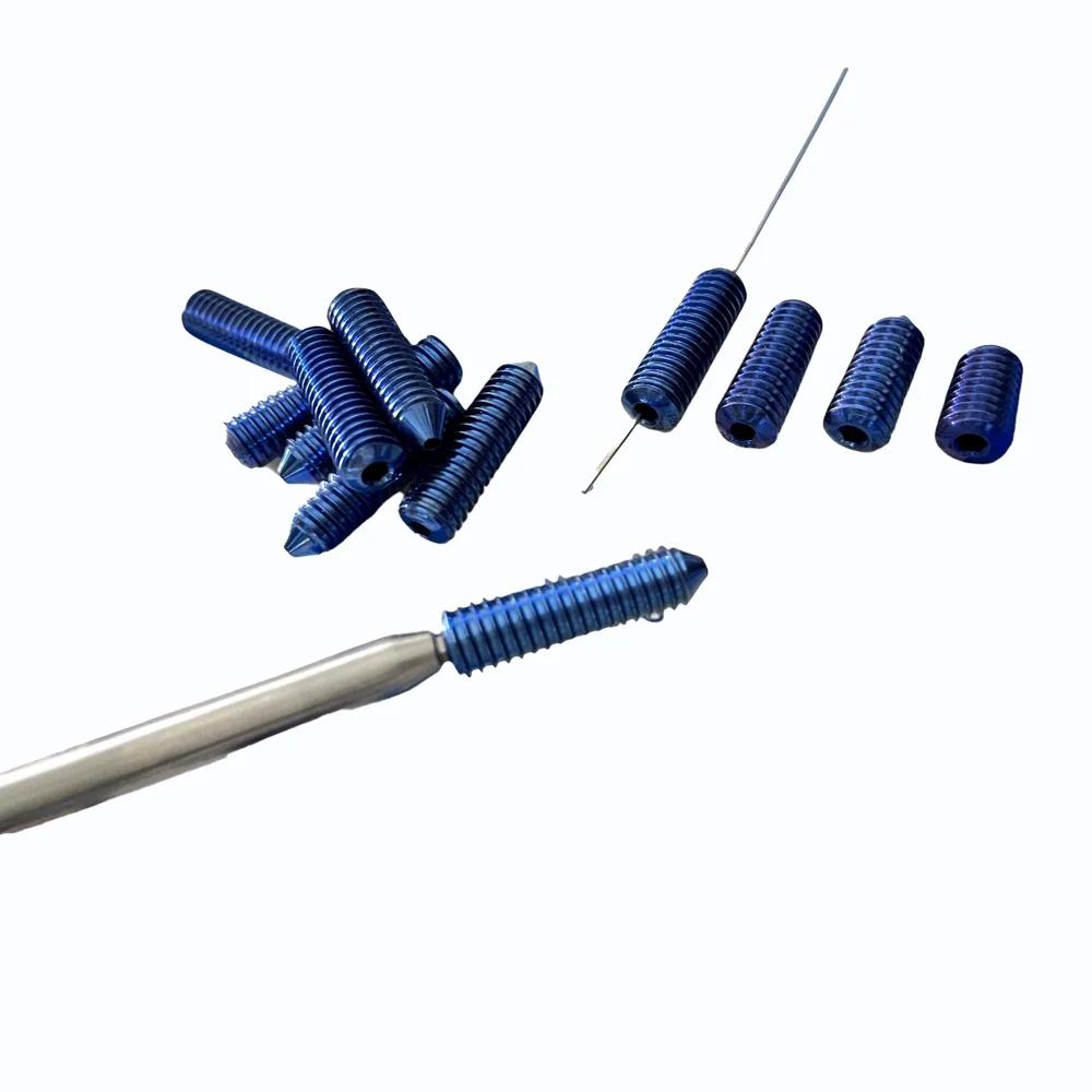 ACL Interference Screws 10mm × 20 35mm Titanium 51 Pcs