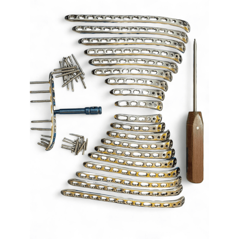 Pedicle Screw Box – Aluminium Container with Stainless Steel Construction