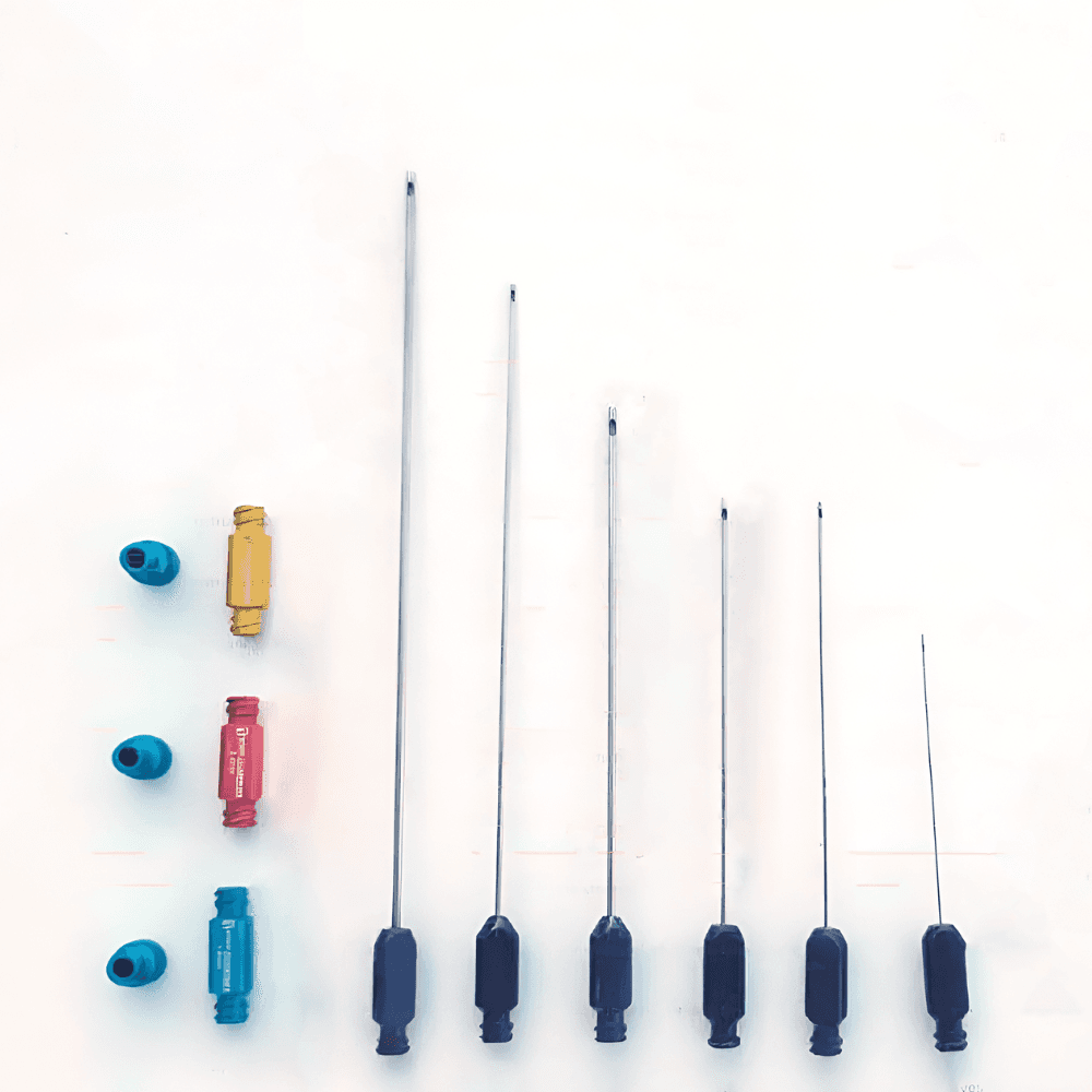 Liposuction Single Hole Cannula Injector Stopper & Fat Transfer Adapter Cosmetic