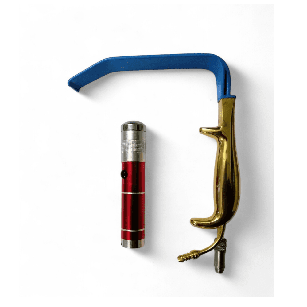 Breast Retractor Insulated size 150mmX25mm with led light