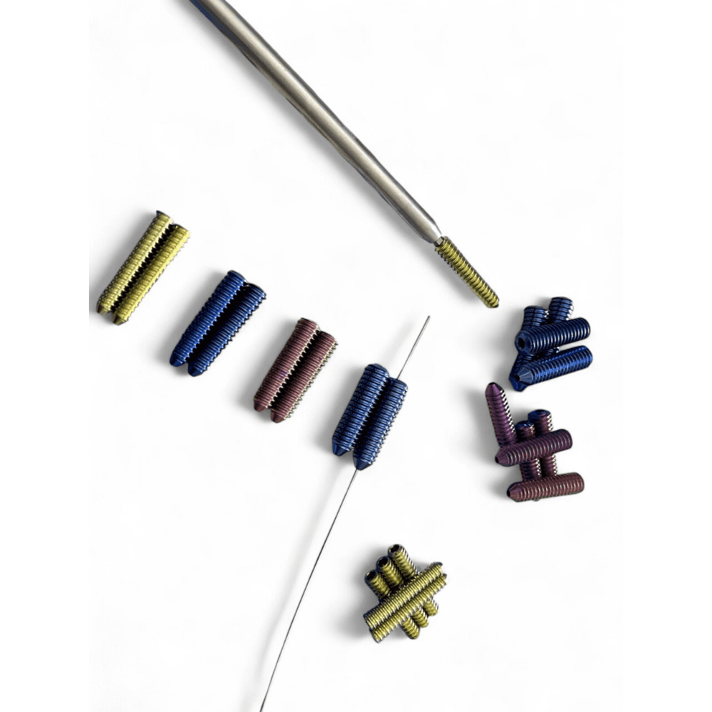 Double Thread Polyaxial Pedicle Screws – Titanium Grade 5