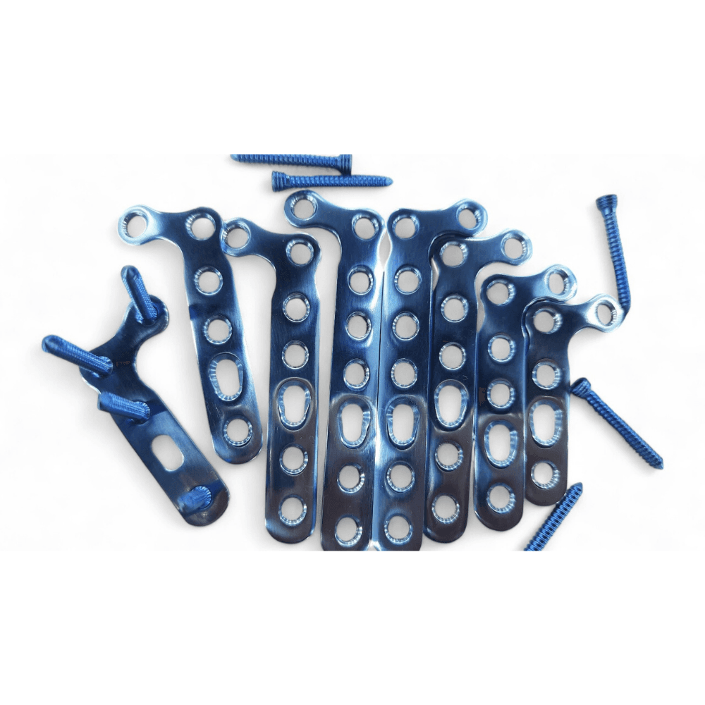 Locking Dorsal Distal Radius L Oblique Plates – 2.7 mm, 3–6 Hole, Titanium