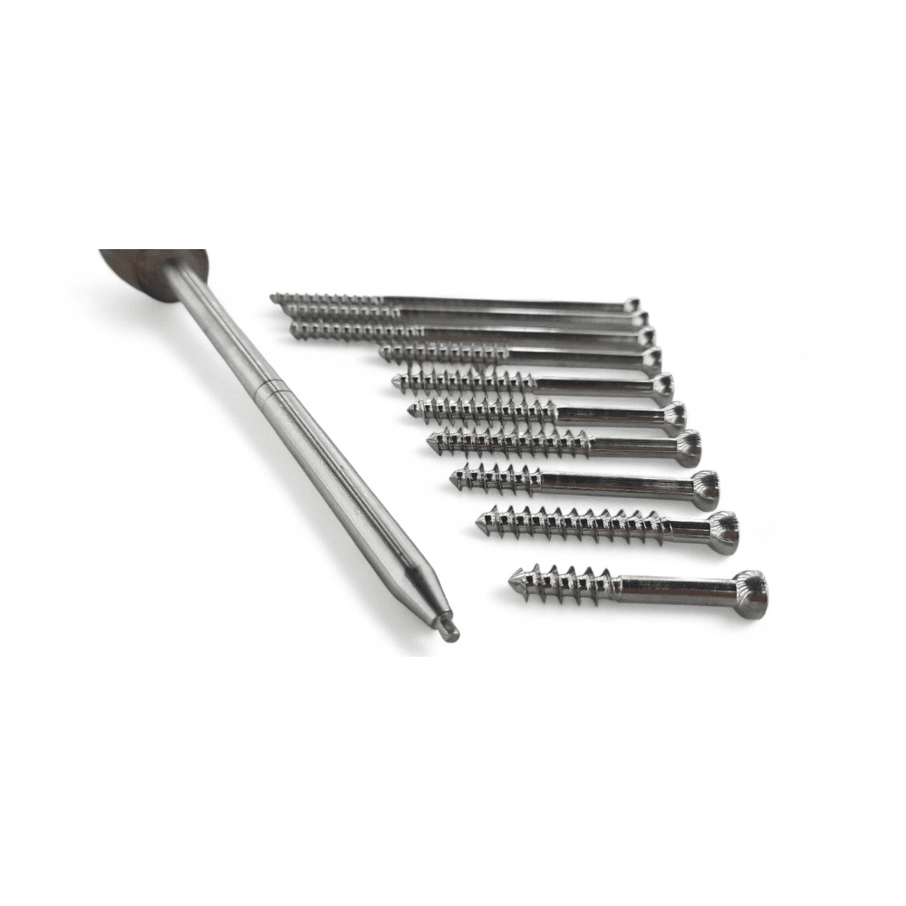 6.5 mm Cancellous Screws – 16 mm & 32 mm Thread, Stainless Steel 316L