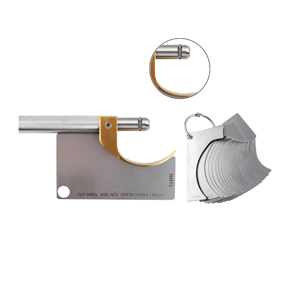 upX Blade Contour Checking Template