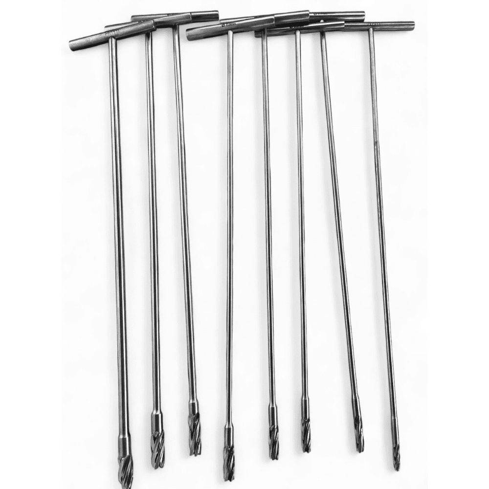 Cannulated Hand Reamer Surgical Instruments Set